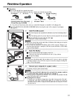 Preview for 13 page of Panasonic CF-Y7 series Operating Instructions Manual