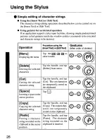 Preview for 26 page of Panasonic CF01XSDAPM - HAND HELD COMPUTER Operating Instructions Manual