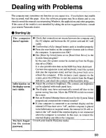 Preview for 59 page of Panasonic CF01XSDAPM - HAND HELD COMPUTER Operating Instructions Manual