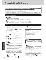 Preview for 38 page of Panasonic CF18FHD57BM - NOTEBOOK COMPUTER Operating Instructions Manual