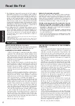 Preview for 4 page of Panasonic CF18KHHZXBM Operating Instructions Manual