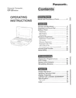 Preview for 1 page of Panasonic CF25EGC4DAM - PERSONAL COMPUTER User Manual