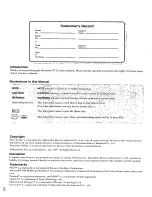 Preview for 2 page of Panasonic CF25LGC4EAM - NOTEBOOK COMPUTER User Manual