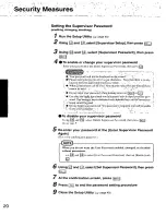 Preview for 20 page of Panasonic CF25LGC4EAM - NOTEBOOK COMPUTER User Manual