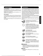 Preview for 5 page of Panasonic CF28PCJAZQM - NOTEBOOK COMPUTER User Manual