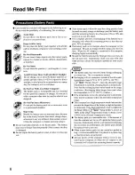 Preview for 6 page of Panasonic CF28PCJAZQM - NOTEBOOK COMPUTER User Manual