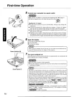 Preview for 10 page of Panasonic CF28PCJAZQM - NOTEBOOK COMPUTER User Manual