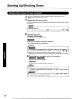 Preview for 16 page of Panasonic CF28PCJAZQM - NOTEBOOK COMPUTER User Manual