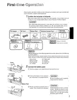 Preview for 7 page of Panasonic CF45NJ48JEM - NOTEBOOK COMPUTER SERIES User Manual