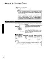 Preview for 12 page of Panasonic CF45NJ48JEM - NOTEBOOK COMPUTER SERIES User Manual