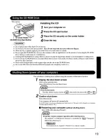 Preview for 13 page of Panasonic CF45NJ48JEM - NOTEBOOK COMPUTER SERIES User Manual