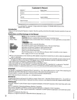 Preview for 2 page of Panasonic CF48GKMUKM - NOTEBOOK COMPUTER User Manual