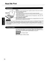 Предварительный просмотр 10 страницы Panasonic CF48GKMUKM - NOTEBOOK COMPUTER User Manual