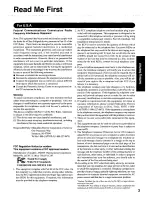 Preview for 3 page of Panasonic CF48M3ADUEM - NOTEBOOK COMPUTER User Manual