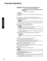 Preview for 12 page of Panasonic CF48M3ADUEM - NOTEBOOK COMPUTER User Manual