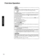 Preview for 14 page of Panasonic CF48M3ADUEM - NOTEBOOK COMPUTER User Manual