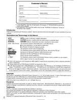 Preview for 2 page of Panasonic CF48X4KHUQM - PERSONAL COMPUTER Operating Instructions Manual