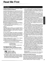 Preview for 3 page of Panasonic CF48X4KHUQM - PERSONAL COMPUTER Operating Instructions Manual