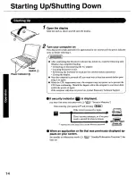 Preview for 14 page of Panasonic CF48X4KHUQM - PERSONAL COMPUTER Operating Instructions Manual