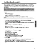 Preview for 17 page of Panasonic CF51PFVDEBM - PERSONAL COMPUTER Operating Instructions Manual