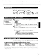 Предварительный просмотр 11 страницы Panasonic CF55F5F4AM - DESKTOP COMPUTER Operating Instructions Manual