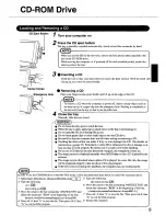 Preview for 9 page of Panasonic CF55M5M8AM - PERSONAL COMPUTER Operating Instructions Manual