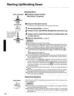 Preview for 12 page of Panasonic CF55M5M8AM - PERSONAL COMPUTER Operating Instructions Manual