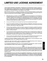 Preview for 25 page of Panasonic CF71EY6GBAM - PERSONAL COMPUTER Operating Instructions Manual