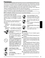 Preview for 5 page of Panasonic CFP1S3BZZ3M - HANDHELD COMPUTER Operating Instructions Manual