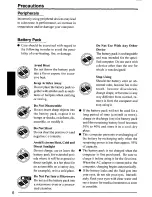 Preview for 6 page of Panasonic CFP1S3BZZ3M - HANDHELD COMPUTER Operating Instructions Manual