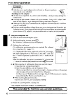 Preview for 12 page of Panasonic CFP1S3BZZ3M - HANDHELD COMPUTER Operating Instructions Manual