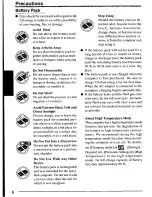 Preview for 6 page of Panasonic CFP1S3CZZ5M - HANDHELD COMPUTER User Manual