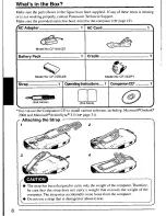 Предварительный просмотр 8 страницы Panasonic CFP1S3CZZ5M - HANDHELD COMPUTER User Manual