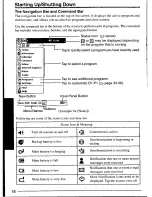 Preview for 16 page of Panasonic CFP1S3CZZ5M - HANDHELD COMPUTER User Manual