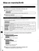 Предварительный просмотр 22 страницы Panasonic CFVDL02 - LCD MONITOR/ LPTP Operating Instructions Manual