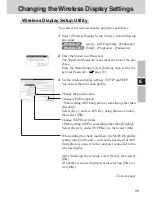 Предварительный просмотр 35 страницы Panasonic CFVDW07BH - WIRELESS DISPLAY Operating Instructions Manual