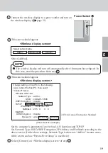 Предварительный просмотр 19 страницы Panasonic CFVDW07CH - WIRELESS LCD DISPLAY Operating Instructions Manual