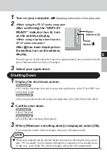 Предварительный просмотр 21 страницы Panasonic CFVDW07CH - WIRELESS LCD DISPLAY Operating Instructions Manual