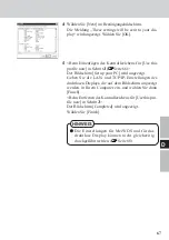 Предварительный просмотр 67 страницы Panasonic CFVDW07CH - WIRELESS LCD DISPLAY Operating Instructions Manual