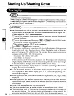 Предварительный просмотр 16 страницы Panasonic CFVDW07M - COMPUTER WIRELESS DISPLAY User Manual