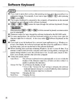 Предварительный просмотр 22 страницы Panasonic CFVDW07M - COMPUTER WIRELESS DISPLAY User Manual