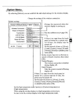 Предварительный просмотр 29 страницы Panasonic CFVDW07M - COMPUTER WIRELESS DISPLAY User Manual