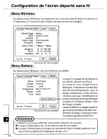 Предварительный просмотр 72 страницы Panasonic CFVDW07M - COMPUTER WIRELESS DISPLAY User Manual