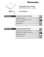 Panasonic CFVFS272W - SUPERDISK DRIVE FOR P.COM Operating Instructions Manual предпросмотр