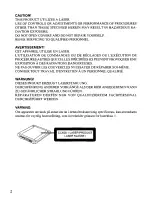 Предварительный просмотр 2 страницы Panasonic CFVFS272W - SUPERDISK DRIVE FOR P.COM Operating Instructions Manual