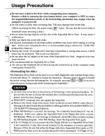 Предварительный просмотр 6 страницы Panasonic CFVFS712W - SUPERDISK DRIVE Operating Instructions Manual