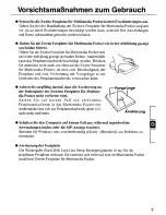 Предварительный просмотр 9 страницы Panasonic CFVHD7220 - SECOND HARD DRIVE DISC/LPTP Operating Instructions Manual