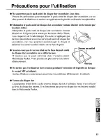 Предварительный просмотр 15 страницы Panasonic CFVHD7220 - SECOND HARD DRIVE DISC/LPTP Operating Instructions Manual