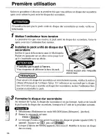 Предварительный просмотр 16 страницы Panasonic CFVHD7220 - SECOND HARD DRIVE DISC/LPTP Operating Instructions Manual