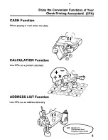 Preview for 5 page of Panasonic Check Pnnting Accountant KX-RC105 Operating Instructions Manual